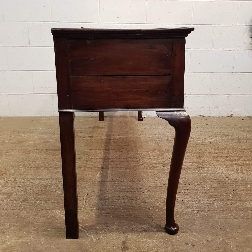 ANTIQUE 18TH CENTURY PERIOD OAK & YEW DRESS BASE SIDEBOARD C1760 View IV
