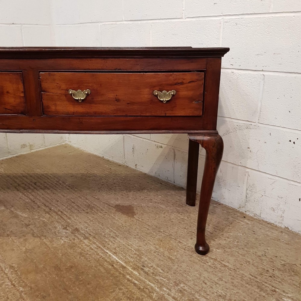 ANTIQUE 18TH CENTURY PERIOD OAK & YEW DRESS BASE SIDEBOARD C1760 View VII