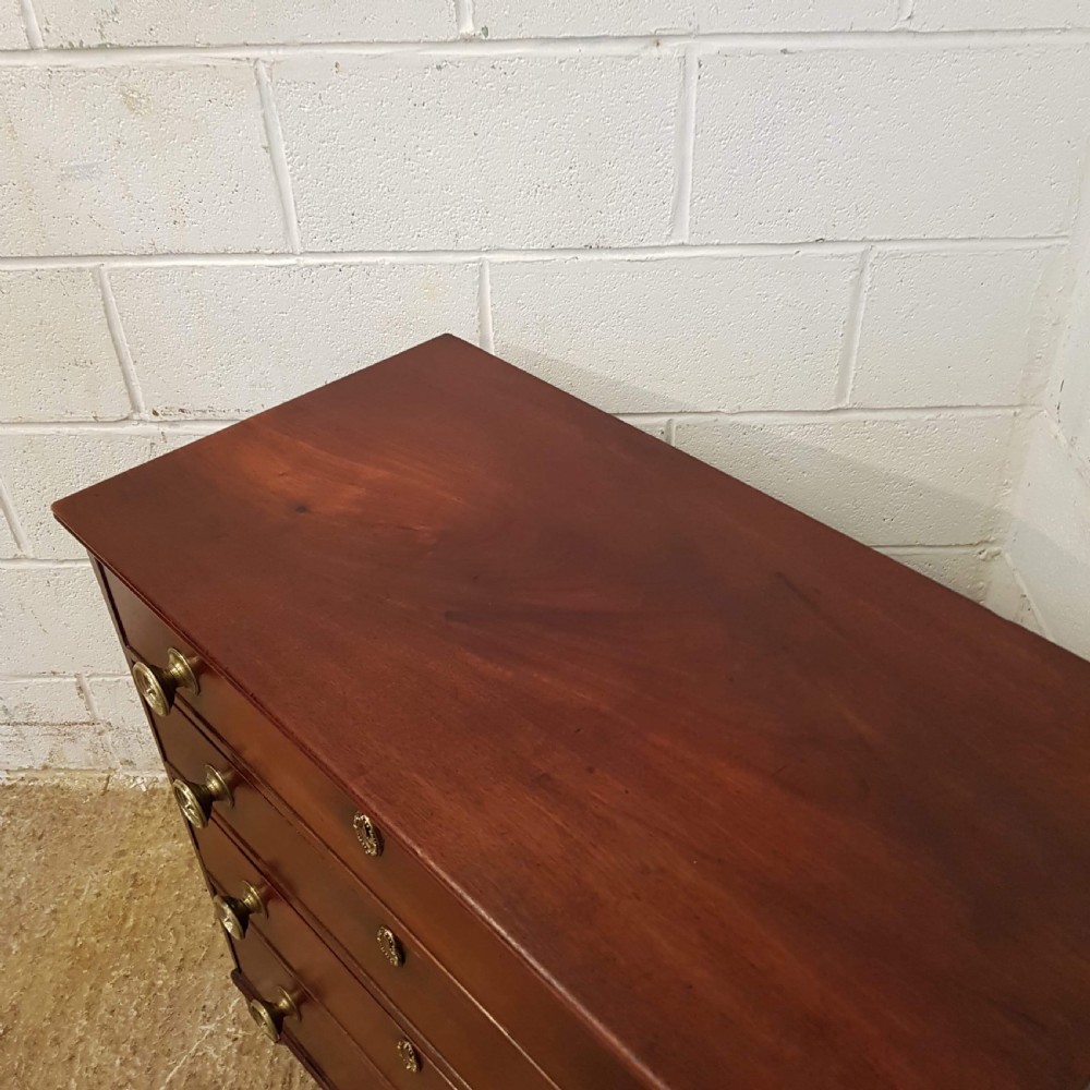 ANTIQUE REGENCY MAHOGANY CHEST OF DRAWERS C1820 View IV