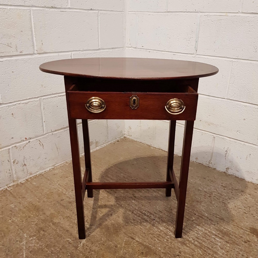 ANTIQUE REGENCY MAHOGANY OCCASIONAL TABLE C1820 View IV