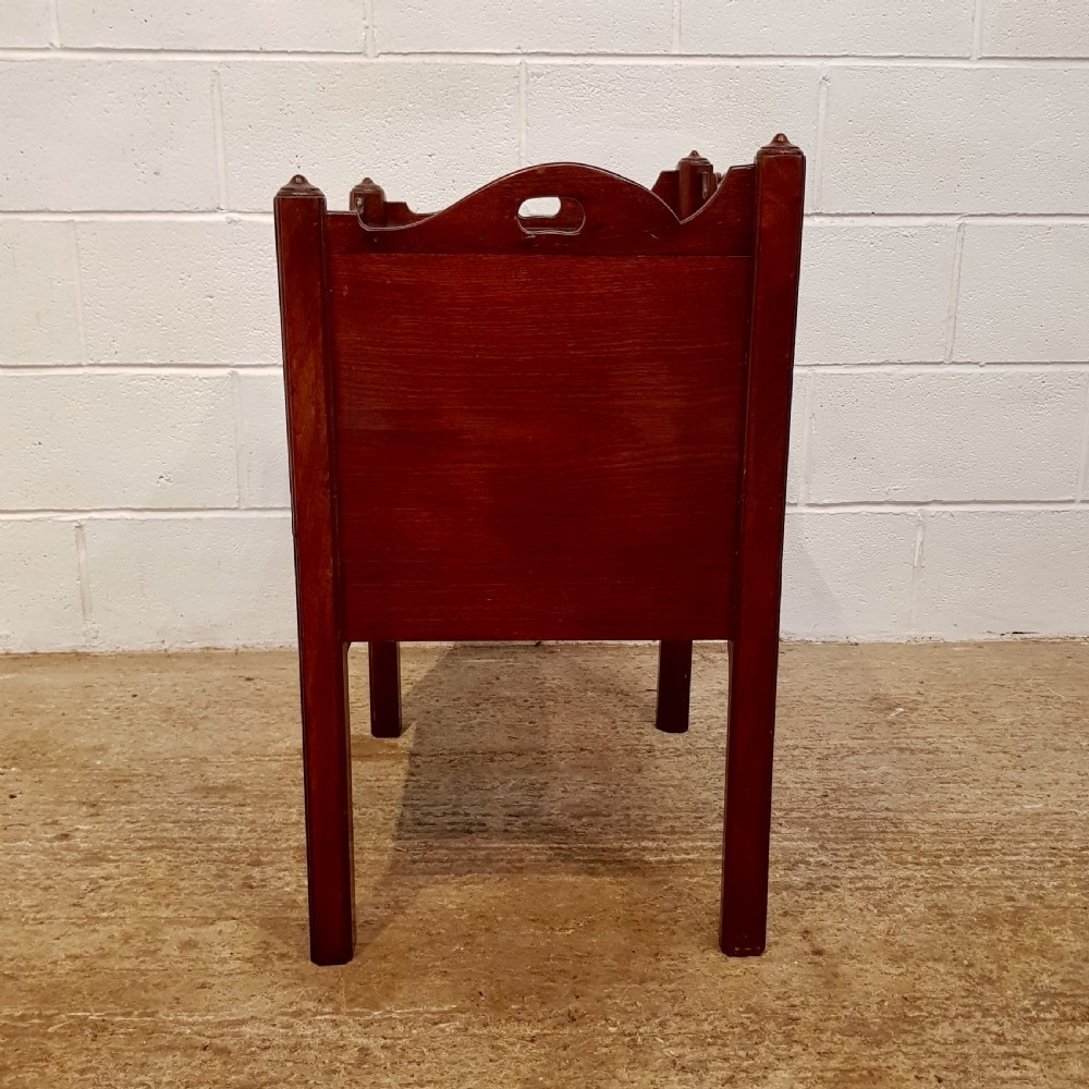 ANTIQUE GEORGIAN PERIOD MAHOGA Y NIGHT STAND C1780 View VI