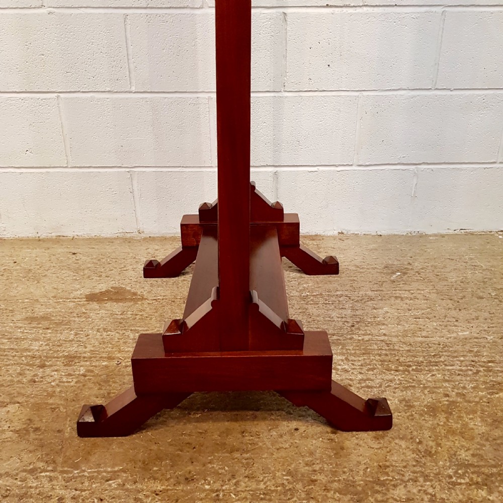 ANTIQUE WILLIAM 1V MAHOGANY CHEVAL MIRROR C1830 View IV