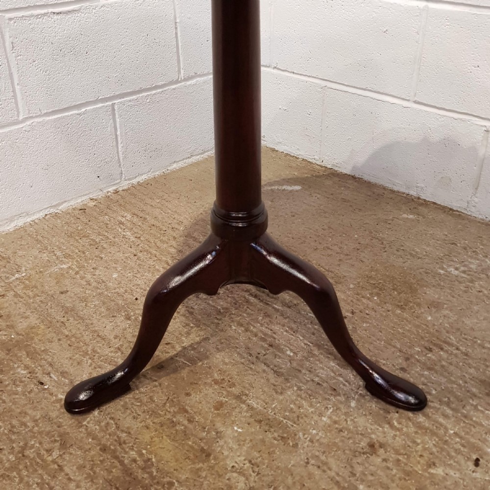 ANTIQUE REGENCY MAHOGANY TILT TOP TRIPOD TABLE C1820 View IV
