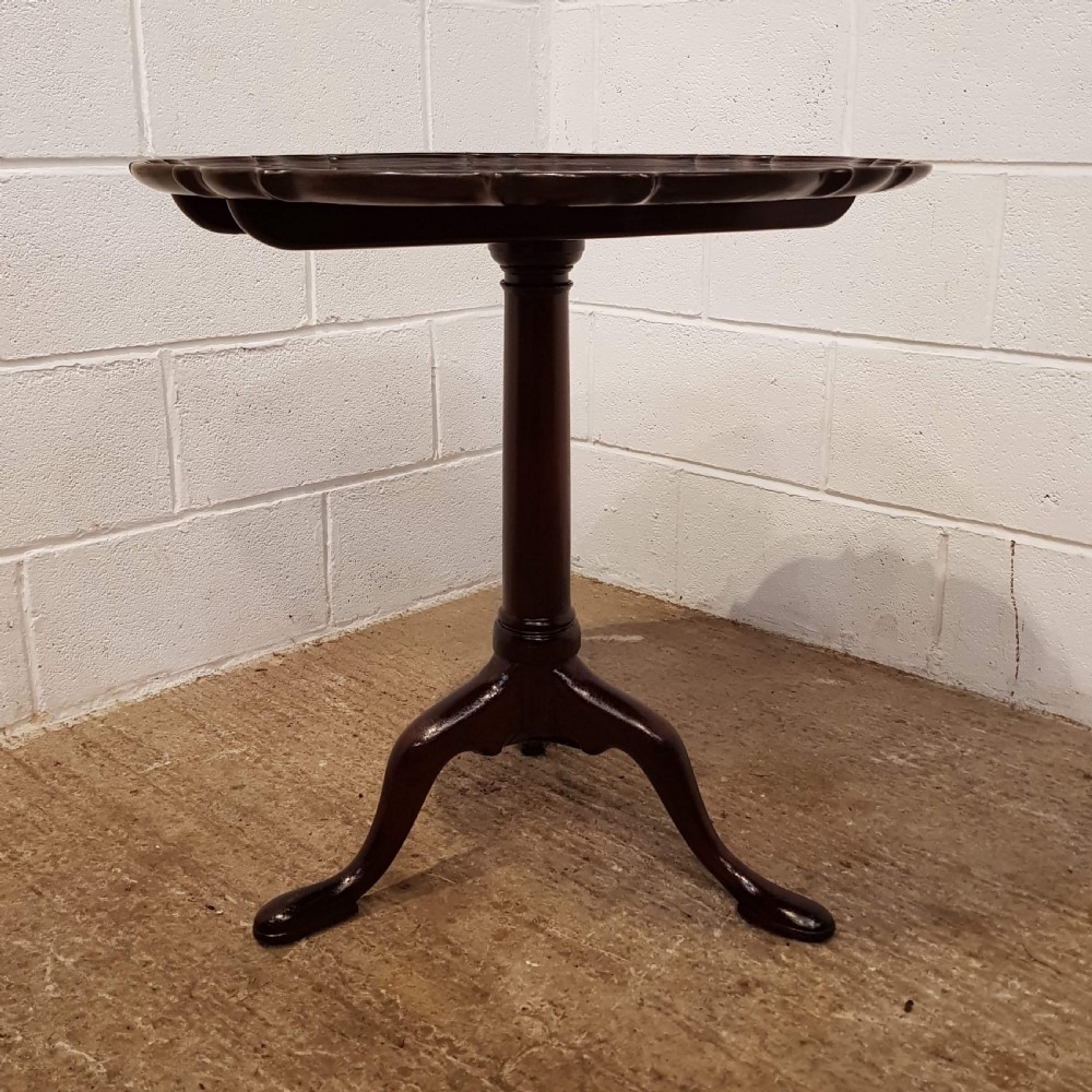 ANTIQUE REGENCY MAHOGANY TILT TOP TRIPOD TABLE C1820 View VII