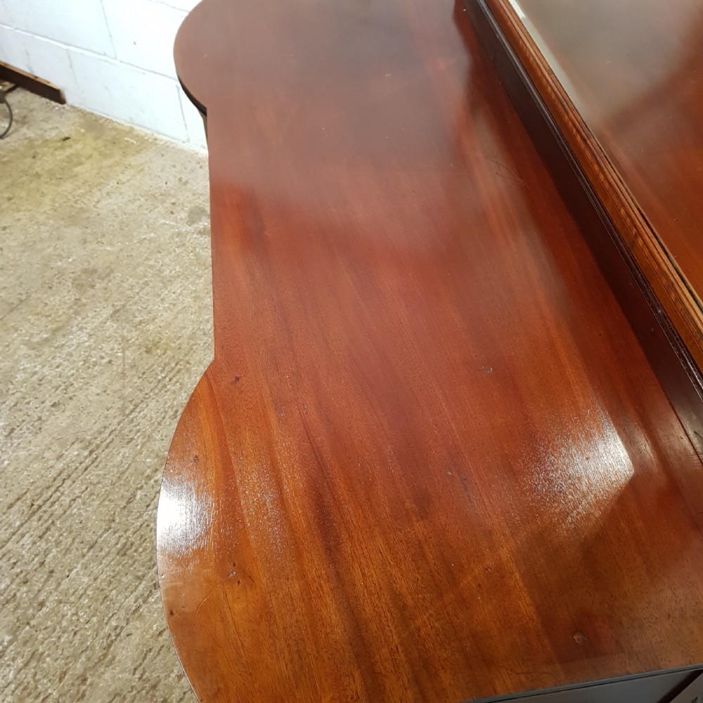 ANTIQUE EDWARDIAN SHERATON MAHOGANY DRESSING TABLE C1900 View VI