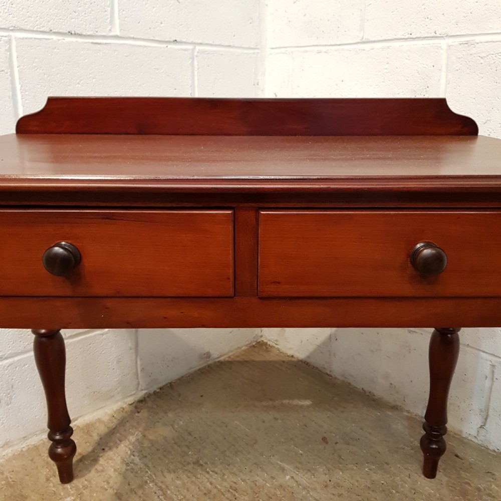 ANTIQUE VICTORIAN MAHOGANY SIDE TABLE C1880 View IV