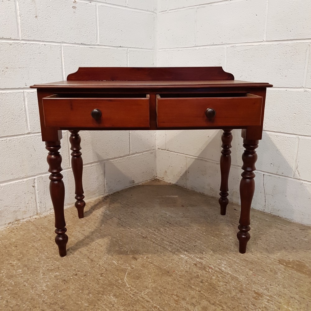 ANTIQUE VICTORIAN MAHOGANY SIDE TABLE C1880 View VI