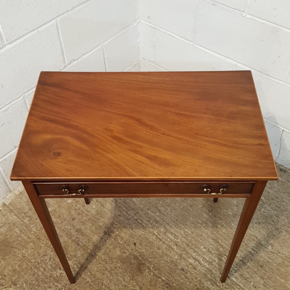 ANTIQUE REGENCY MAHOGANY SIDE TABLE C1820 View III