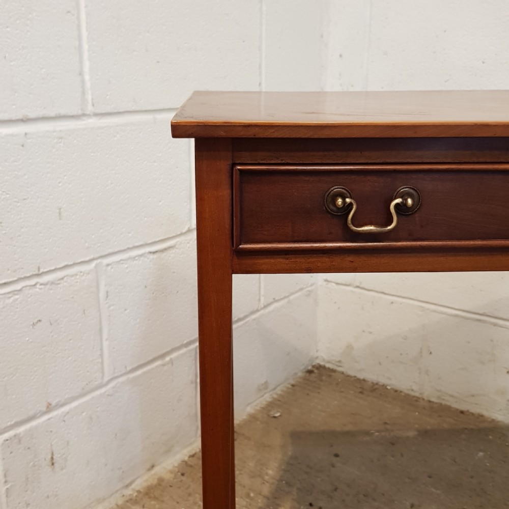 ANTIQUE REGENCY MAHOGANY SIDE TABLE C1820 View IV
