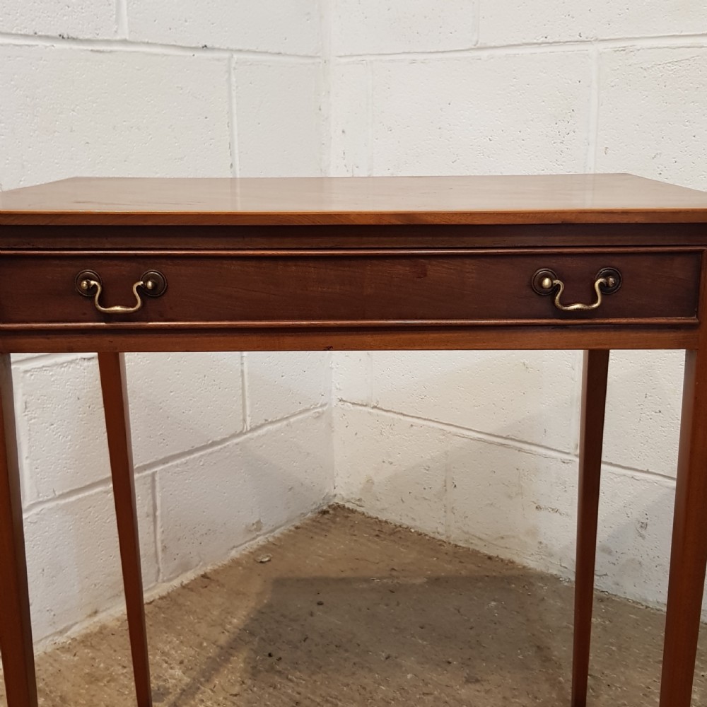 ANTIQUE REGENCY MAHOGANY SIDE TABLE C1820 View V