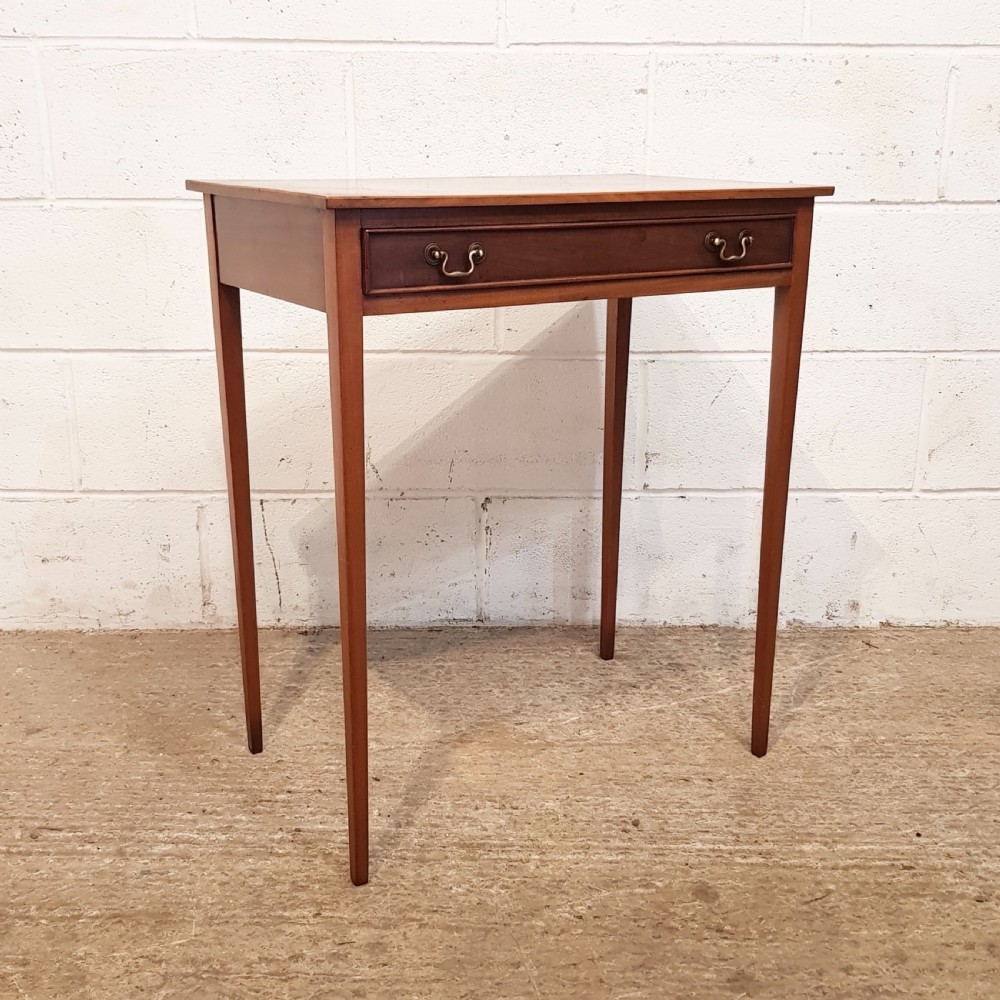 ANTIQUE REGENCY MAHOGANY SIDE TABLE C1820 View VII