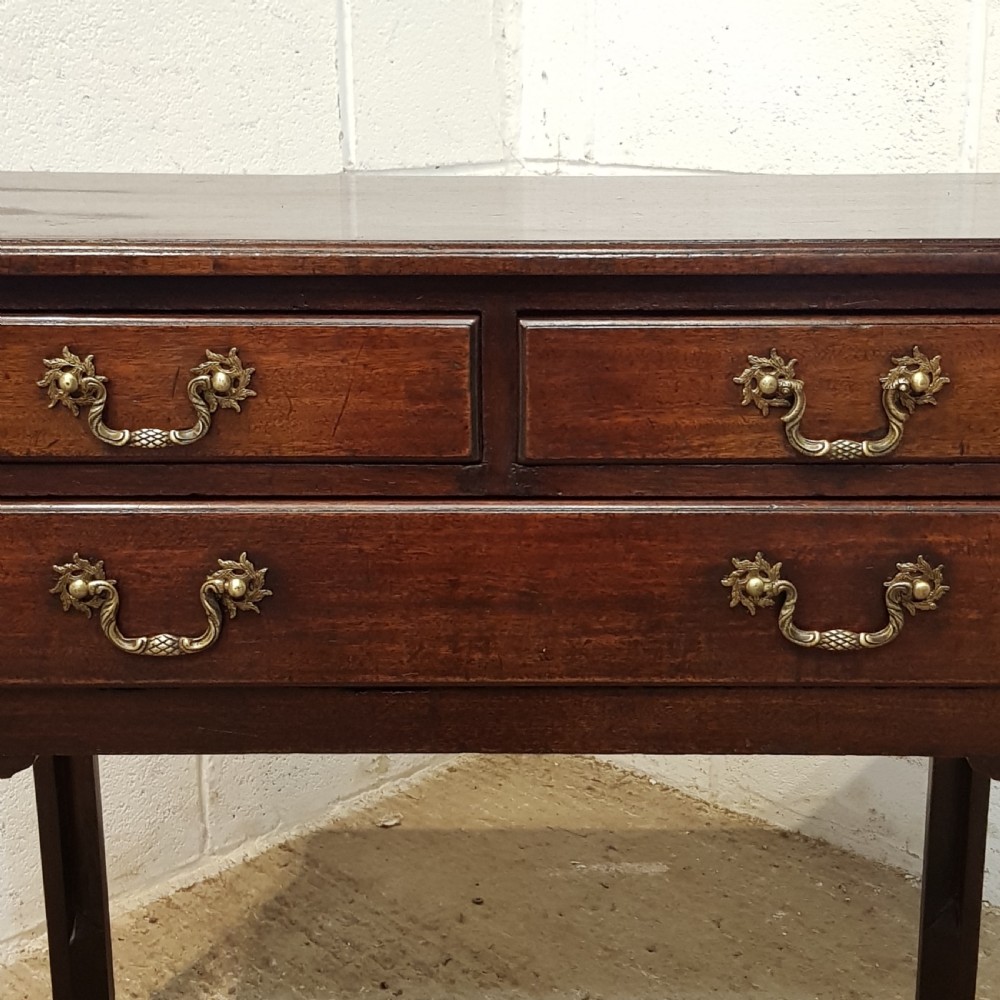 ANTIQUE 18TH CENTURY MAHOGANY LOW BOY TABLE C1780 View III