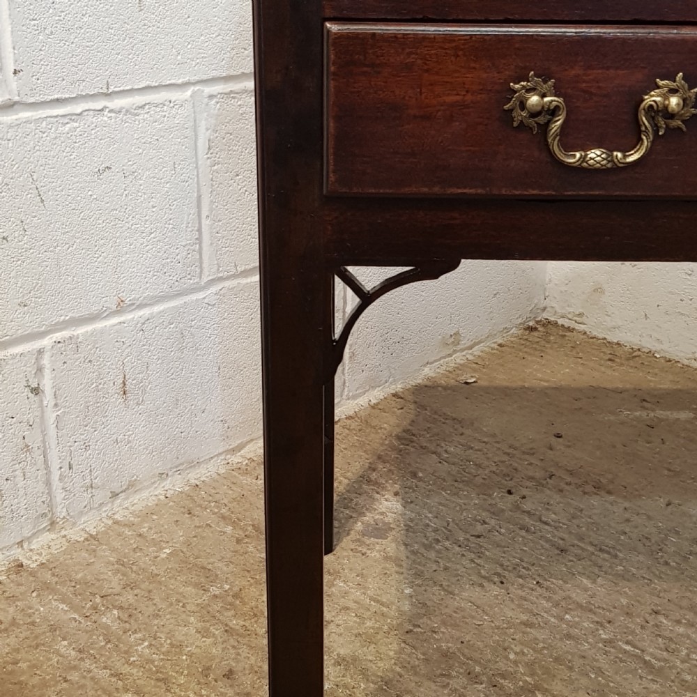 ANTIQUE 18TH CENTURY MAHOGANY LOW BOY TABLE C1780 View IV