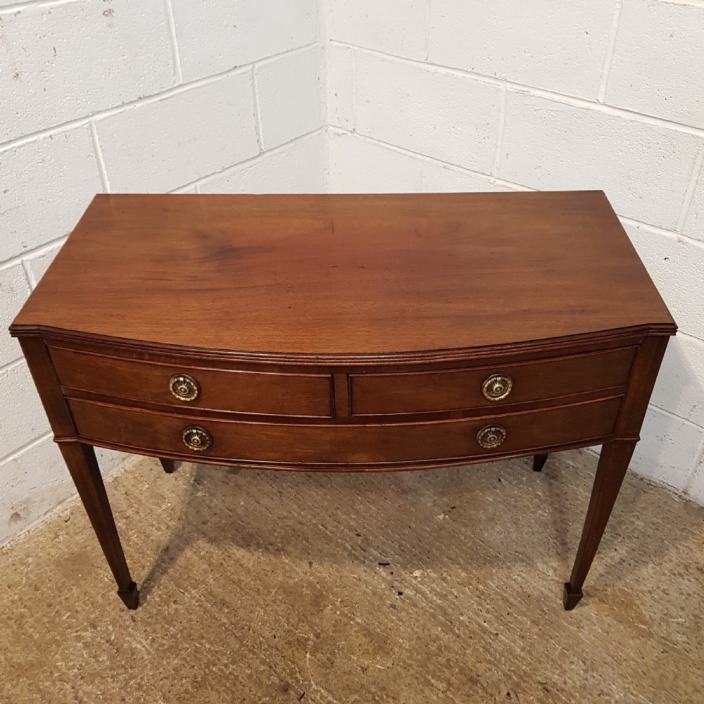 ANTIQUE REGENCY MAHOGANY SIDE TABLE C1820 View V