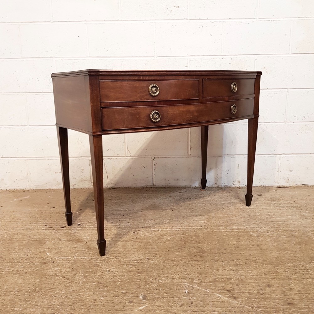 ANTIQUE REGENCY MAHOGANY SIDE TABLE C1820 View VII