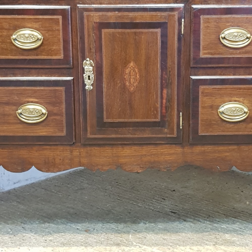 ANTIQUE 18TH CENTURY PERIOD COUNTRY OAK DRESSER C1780 View III