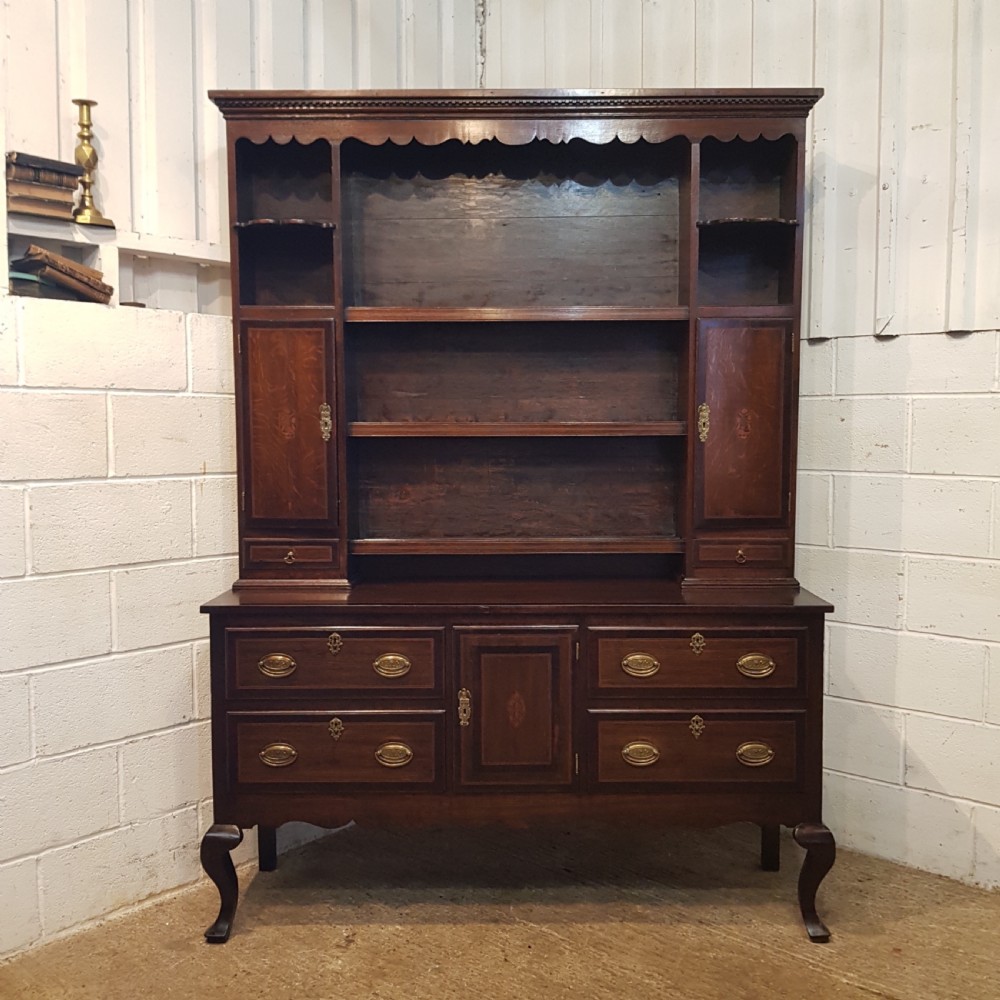 ANTIQUE 18TH CENTURY PERIOD COUNTRY OAK DRESSER C1780 View IV