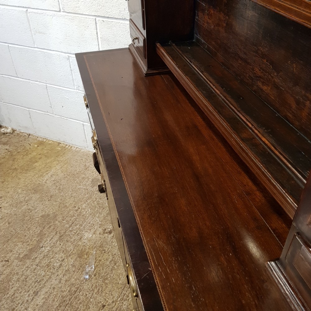 ANTIQUE 18TH CENTURY PERIOD COUNTRY OAK DRESSER C1780 View X