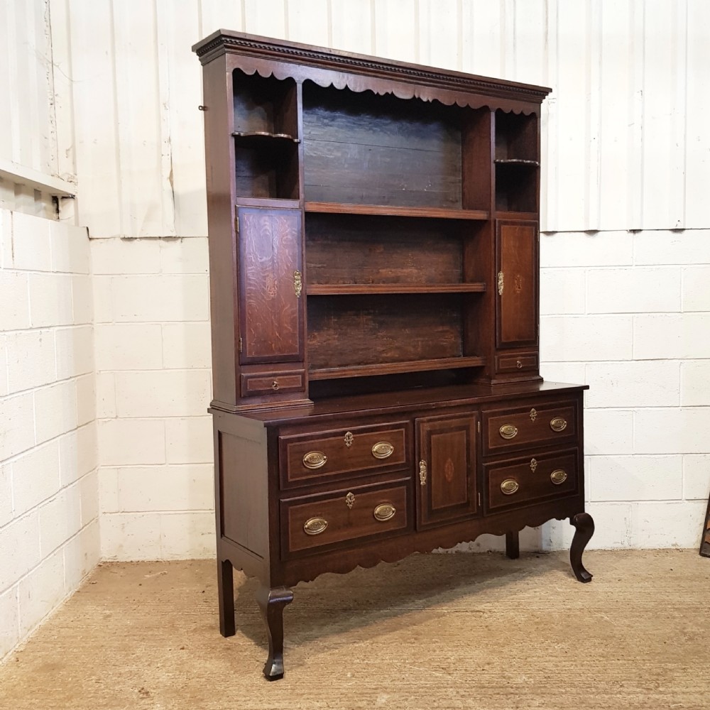 ANTIQUE 18TH CENTURY PERIOD COUNTRY OAK DRESSER C1780 View XII