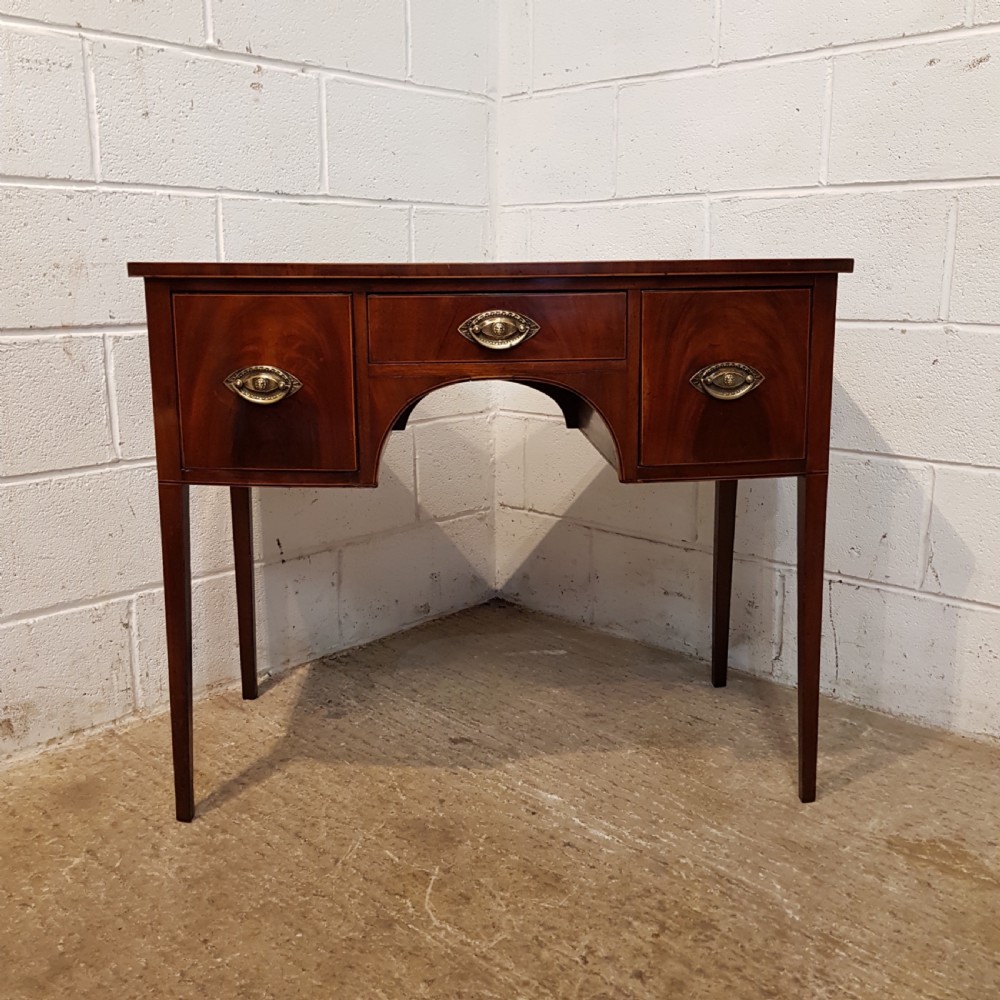 ANTIQUE SMALL REGENCY MAHOGANY SERVER SIDEBOARD C1820 View II