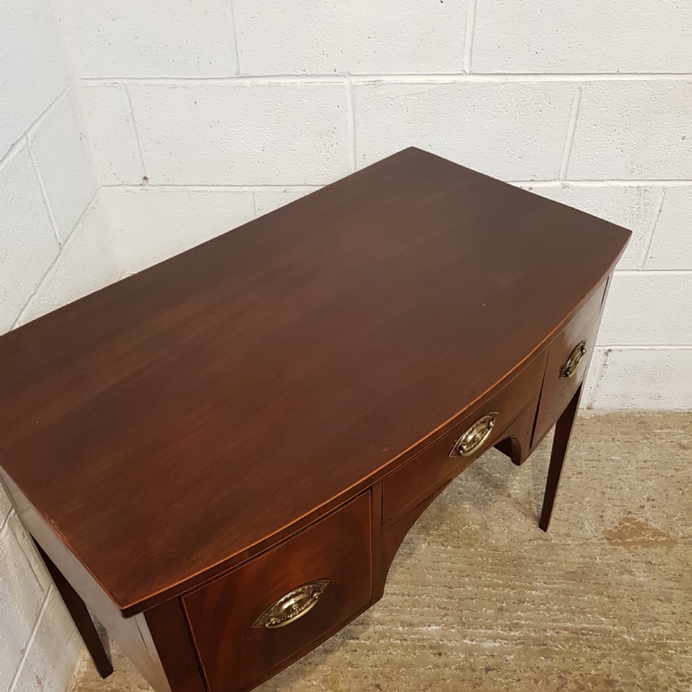 ANTIQUE SMALL REGENCY MAHOGANY SERVER SIDEBOARD C1820 View IV