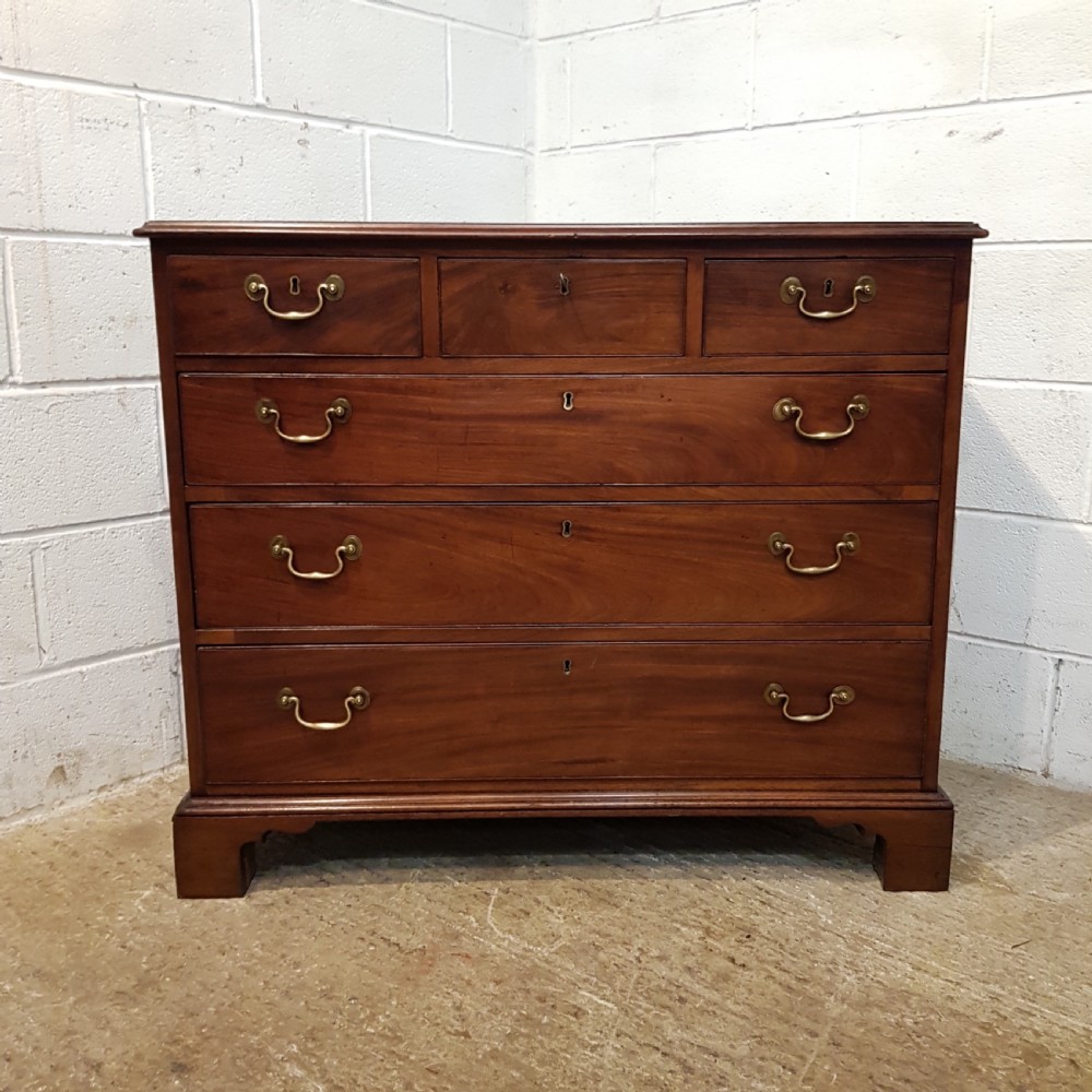 ANTIQUE REGENCY MAHOGANY CHEST OF DRAWERS C1820 View VII