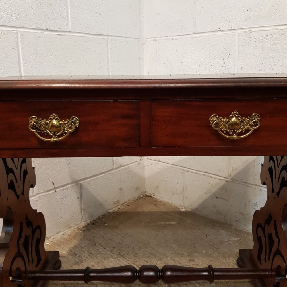 ANTIQUE VICTORIAN MAHOGANY SIDE TABLE C1880 View IV