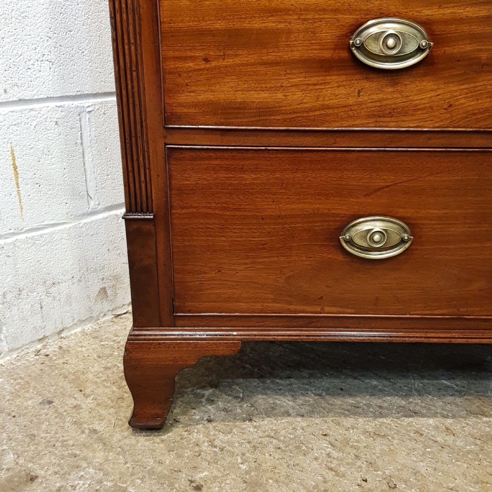 ANTIQUE GEORGIAN REGENCY MAHOGANY CHEST OF DRAWERS C1820 View VI