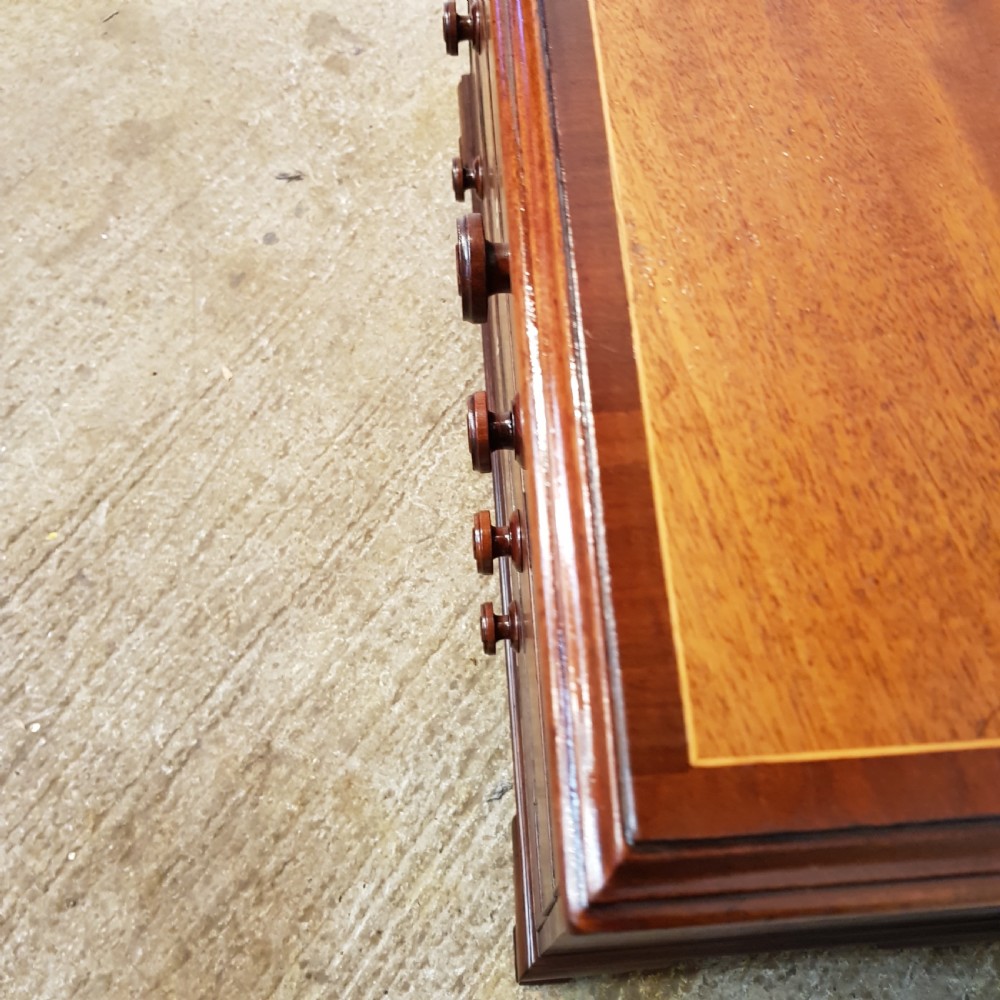 ANTIQUE REGENCY MAHOGANY CHEST OF DRAWERS C1820 View III