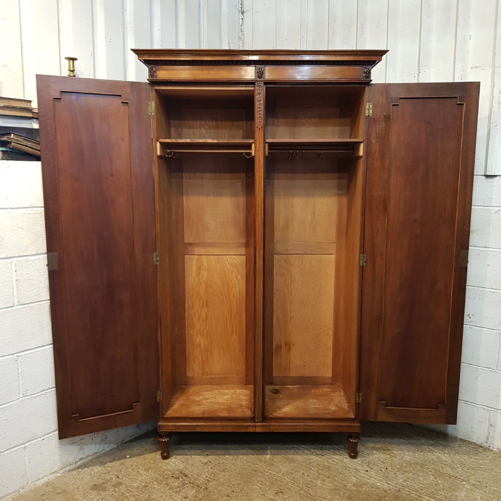ANTIQUE LATE 19TH CENT. FRENCH WALNUT ARMOIRE C1890 View VI
