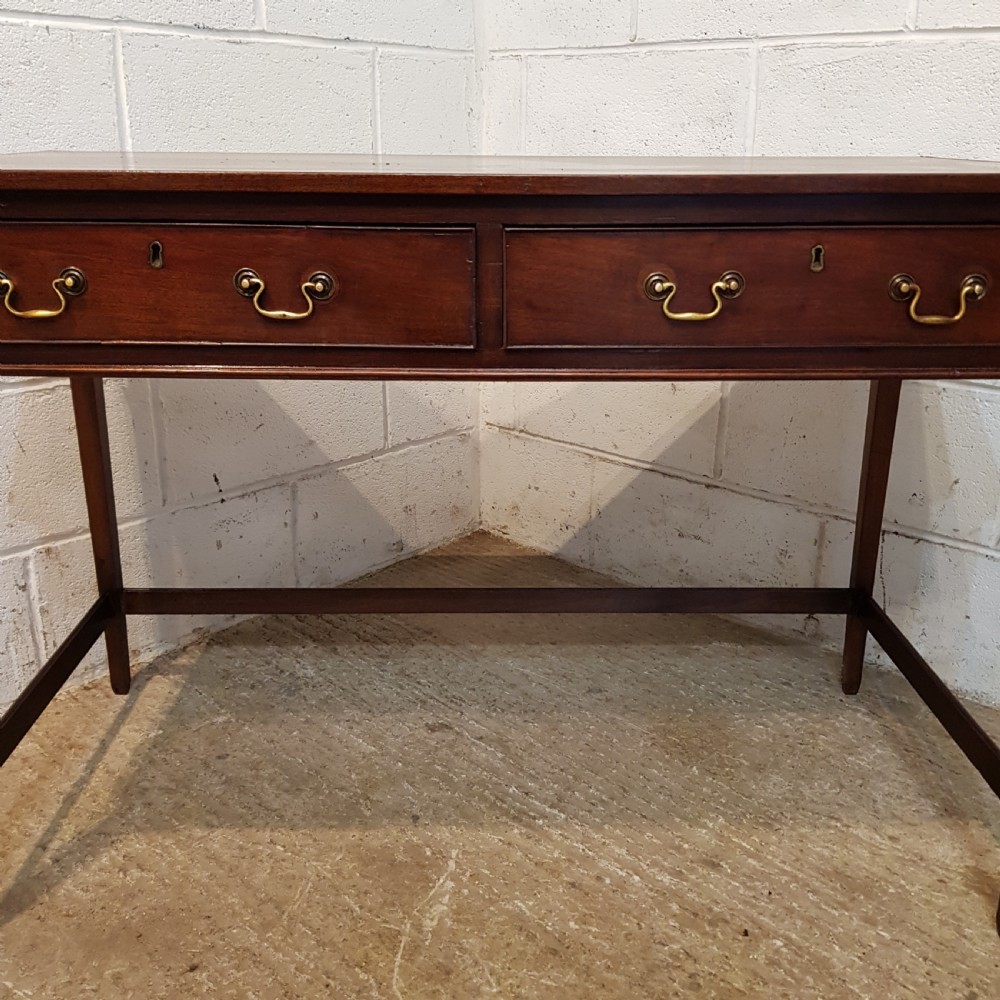 ANTIQUE LATE 18TH CENTURY MAHOGANY WRITING TABLE C1780 View III