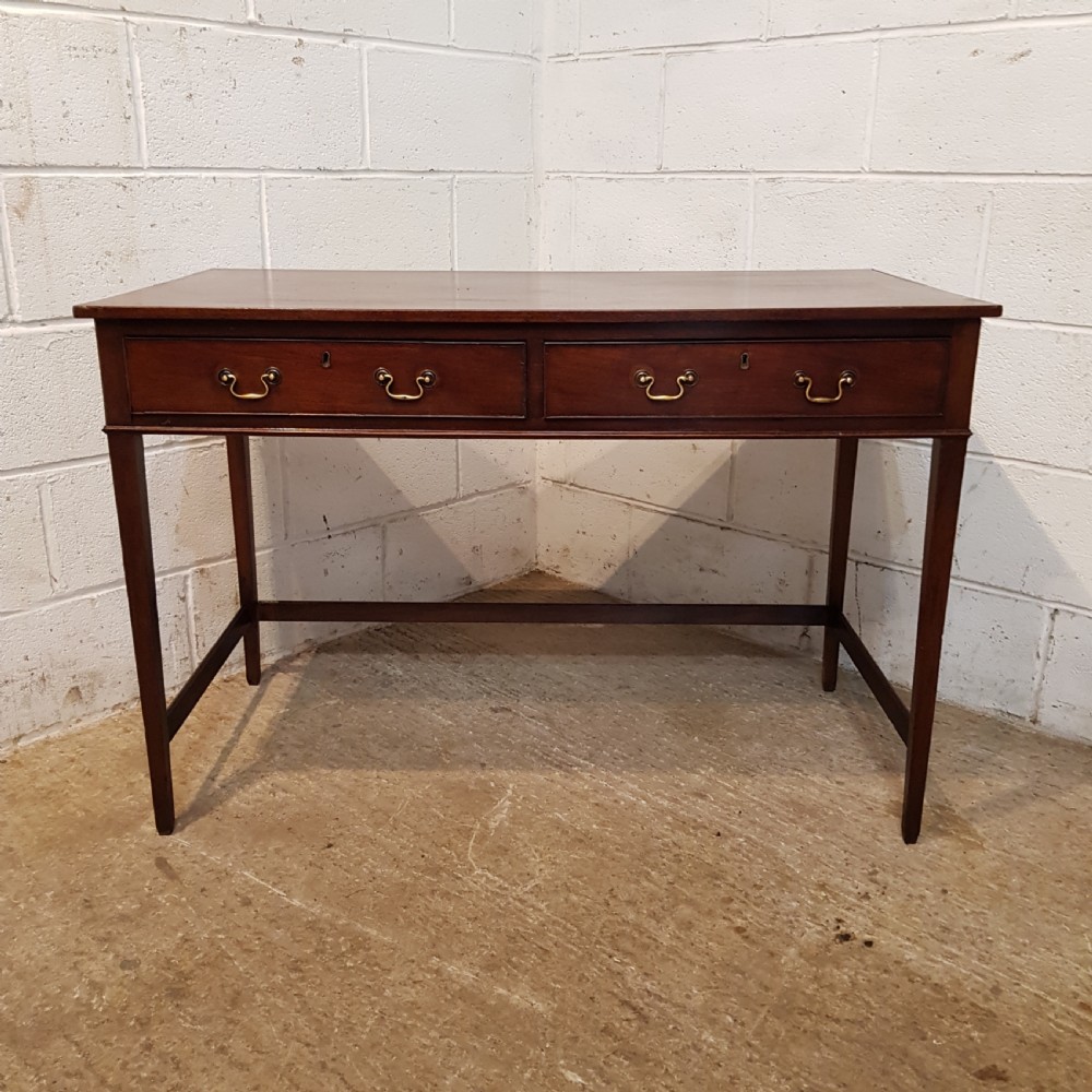 ANTIQUE LATE 18TH CENTURY MAHOGANY WRITING TABLE C1780 View IV
