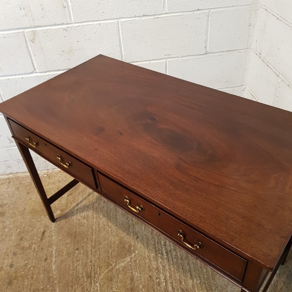 ANTIQUE LATE 18TH CENTURY MAHOGANY WRITING TABLE C1780 View V