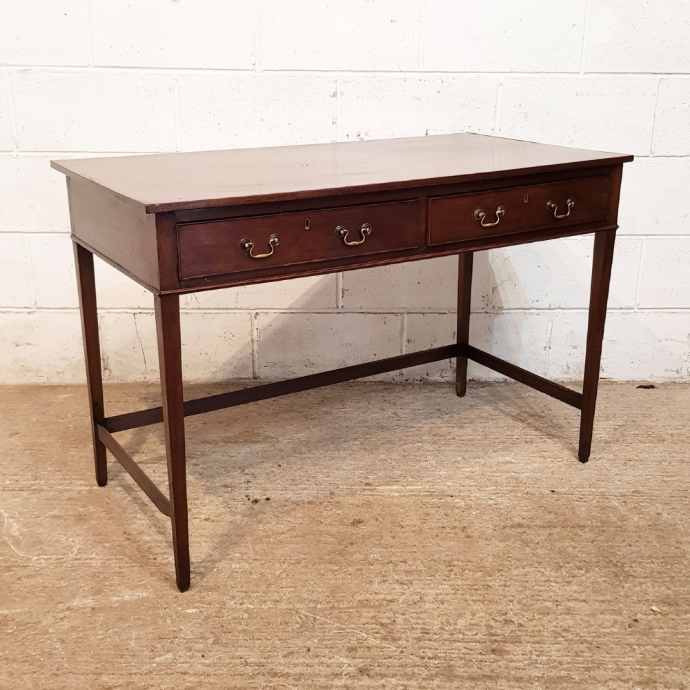 ANTIQUE LATE 18TH CENTURY MAHOGANY WRITING TABLE C1780 View VII