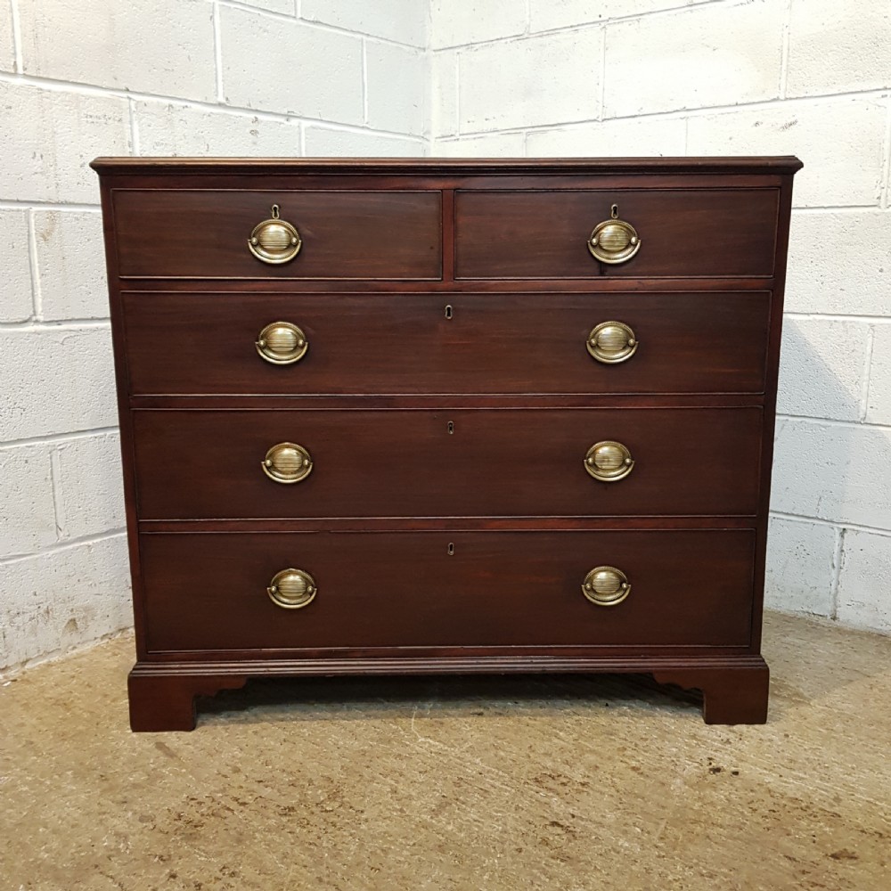 ANTIQUE GEORGIAN REGENCY MAHOGANY CHEST OF DRAWERS C1800 View VII