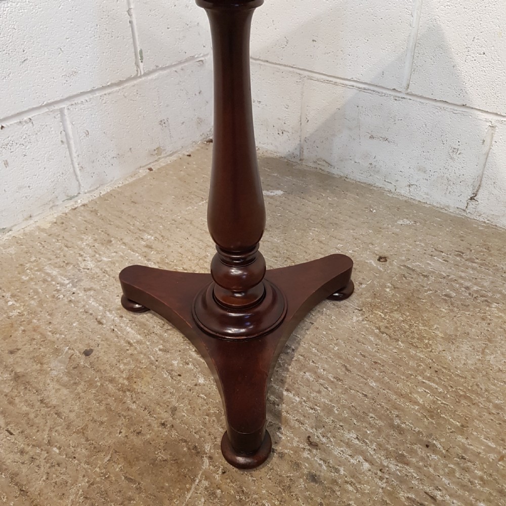 ANTIQUE VICTORIAN MAHOGANY SIDE TABLE C1880 View VII
