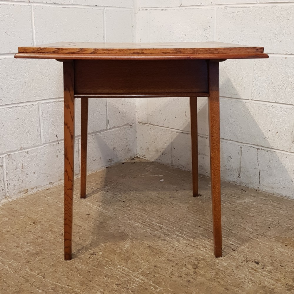 ANTIQUE ARTS & CRAFTS INLAID GAMES TABLE C1900 View XI
