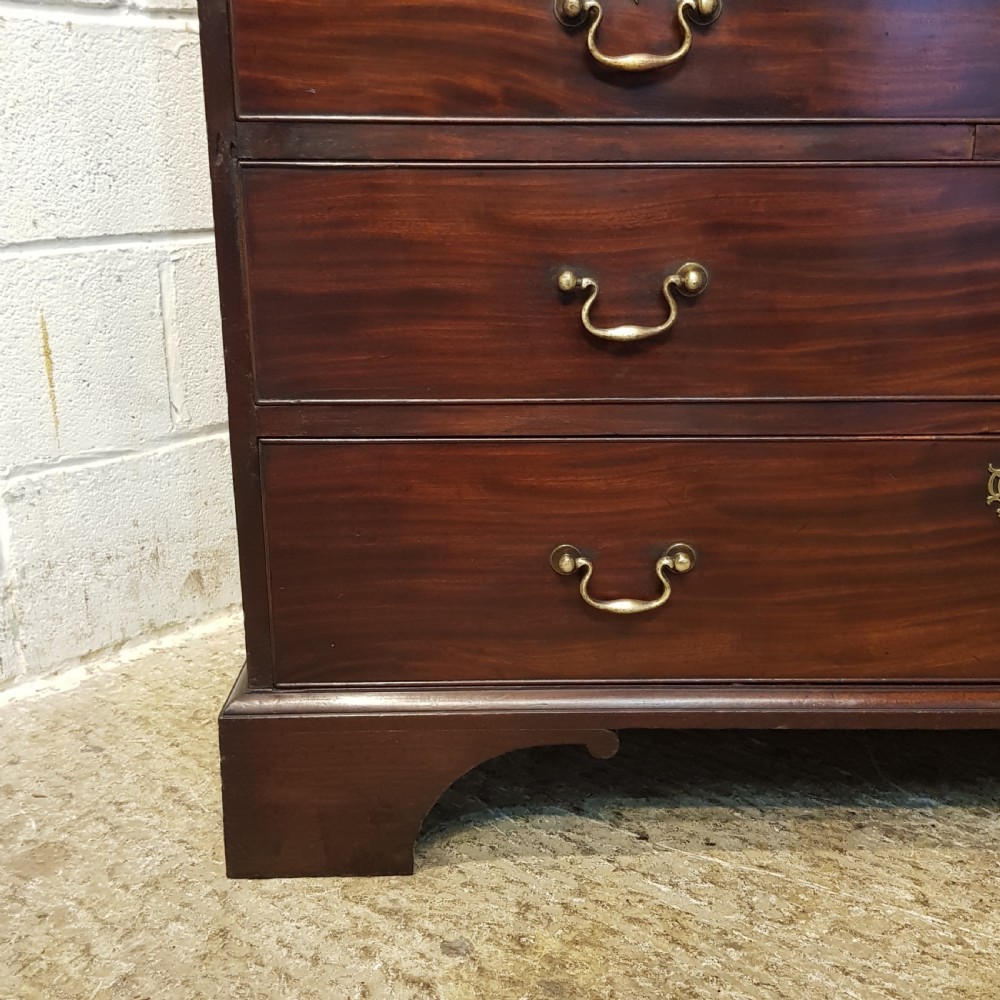 ANTIQUE REGENCY CUBAN MAHOGANY CLOTHES PRESS C1820 View X