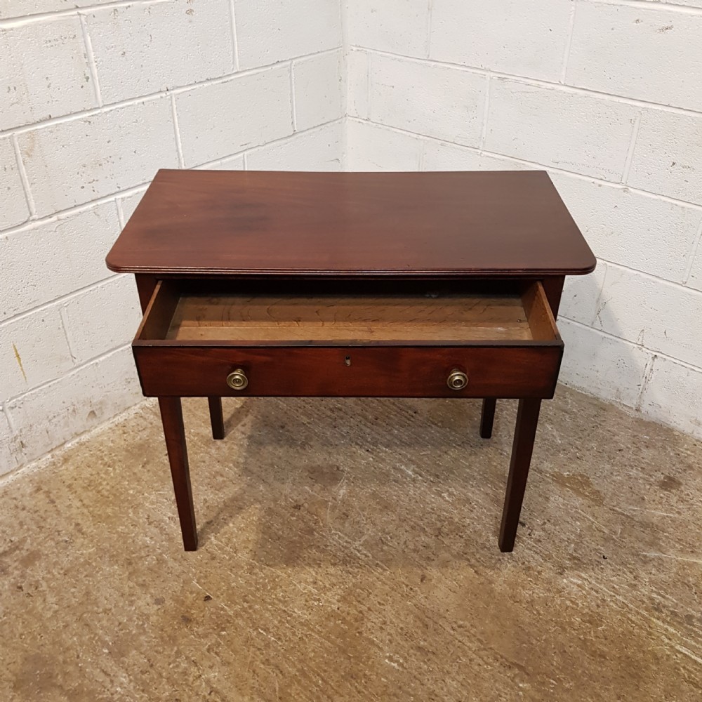 ANTIQUE 18TH CENTURY MAHOGANY SIDE TABLE C1780 View IV