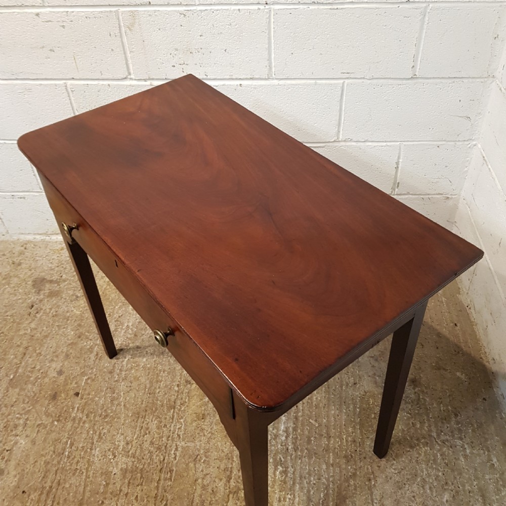ANTIQUE 18TH CENTURY MAHOGANY SIDE TABLE C1780 View VI