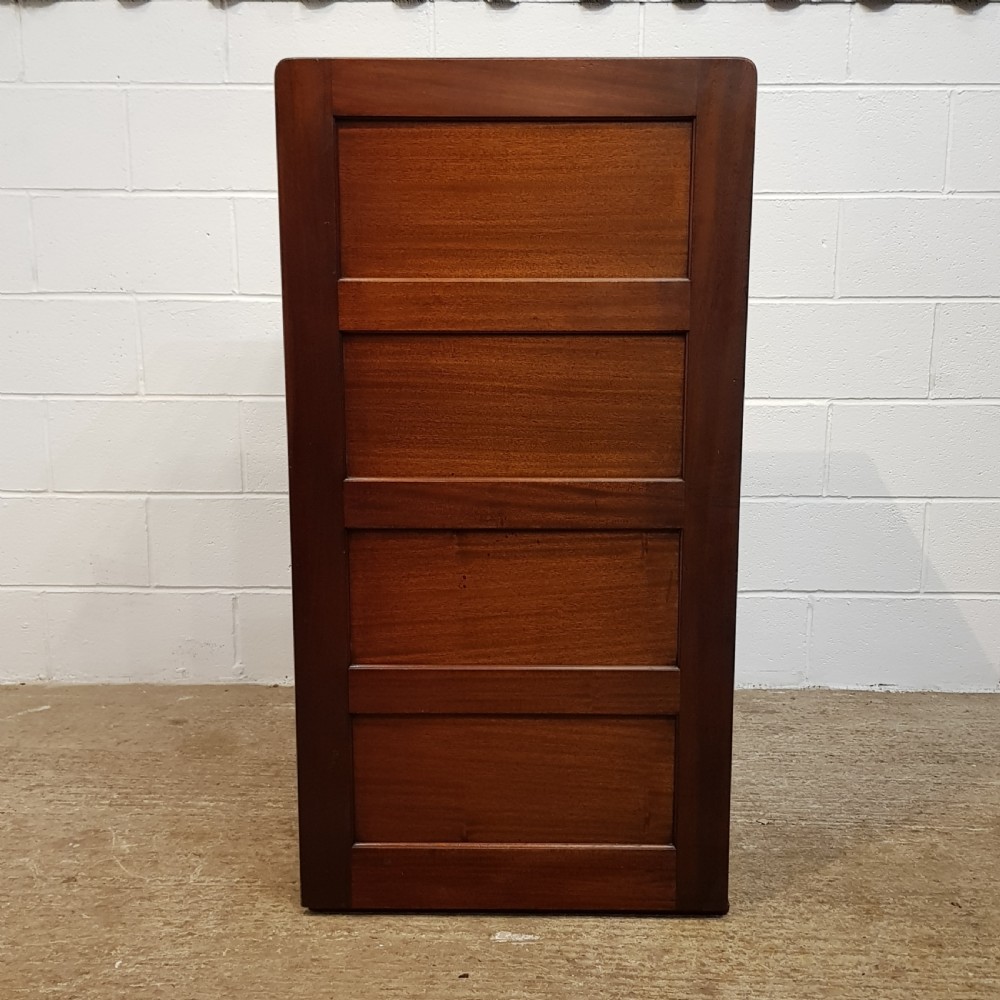 ANTIQUE AMERICAN MAHOGANY FILING CABINET BY LIBRARY BUREAU LTD ISA C1920 View X
