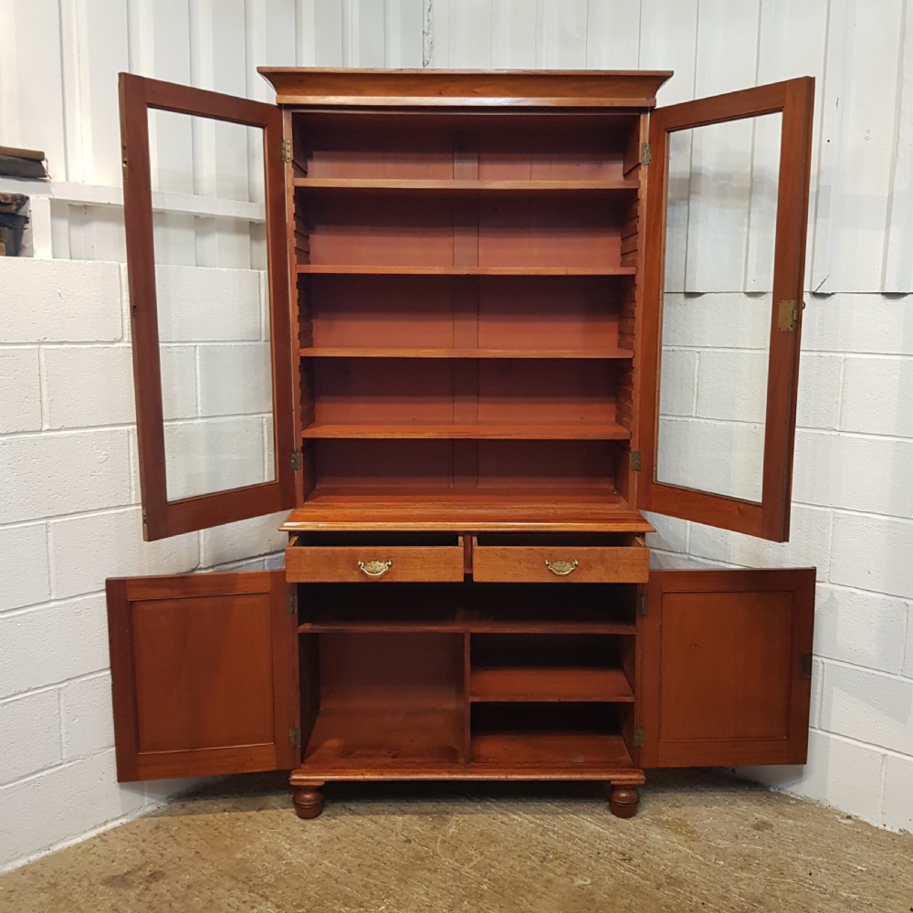 ANTIQUE VICTORIAN MAHOGANY LIBRARY BOOKCASE C1890 View IV