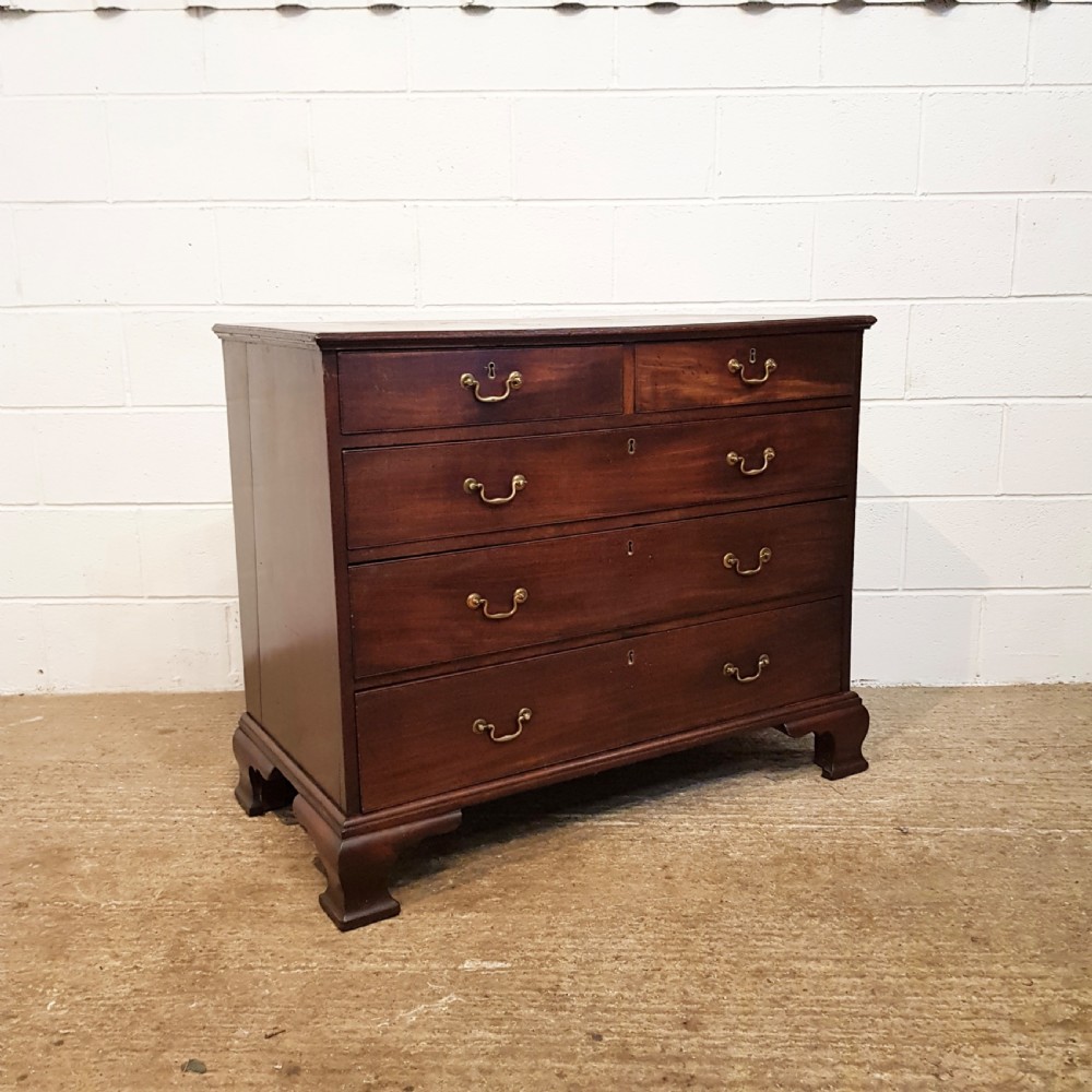 ANTIQUE 18TH CENTURY MAHOGANY CHEST OF DRAWERS C1780 View VII