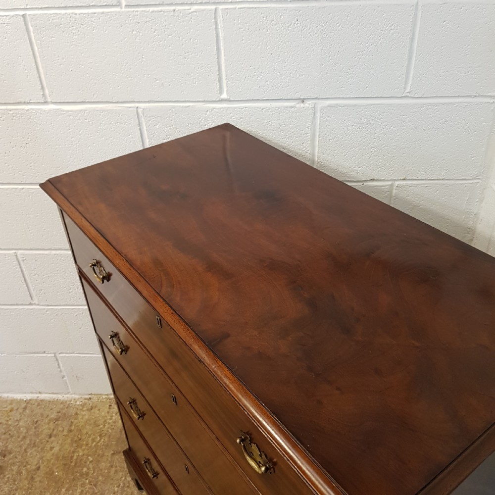 ANTIQUE REGENCY MAHOGANY CHEST OF DRAWERS C1820 View IV