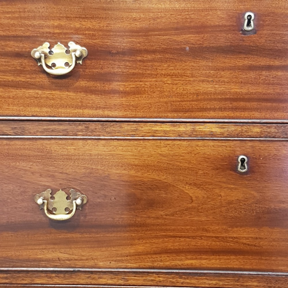 ANTIQUE REGENCY MAHOGANY CHEST OF DRAWERS C1820 View VI
