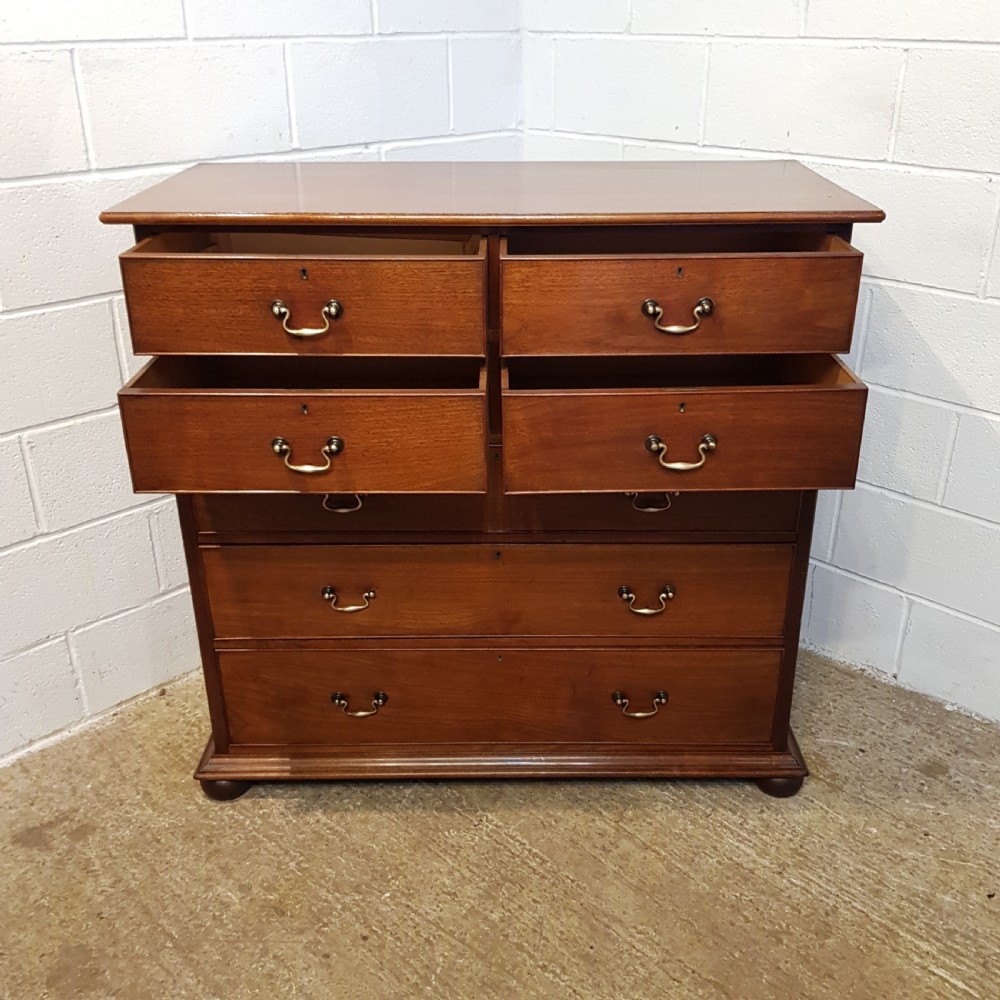 ANTIQUE LATE 18TH CENTURY MAHOGANY CHEST OF DRAWERS C1790 View IV