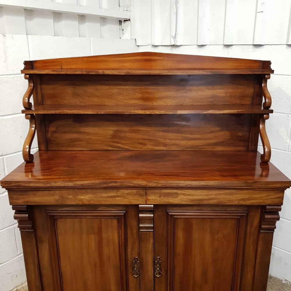 ANTIQUE WILLIAM 1V MAHOGANY CHIFFONIER C1830 View II