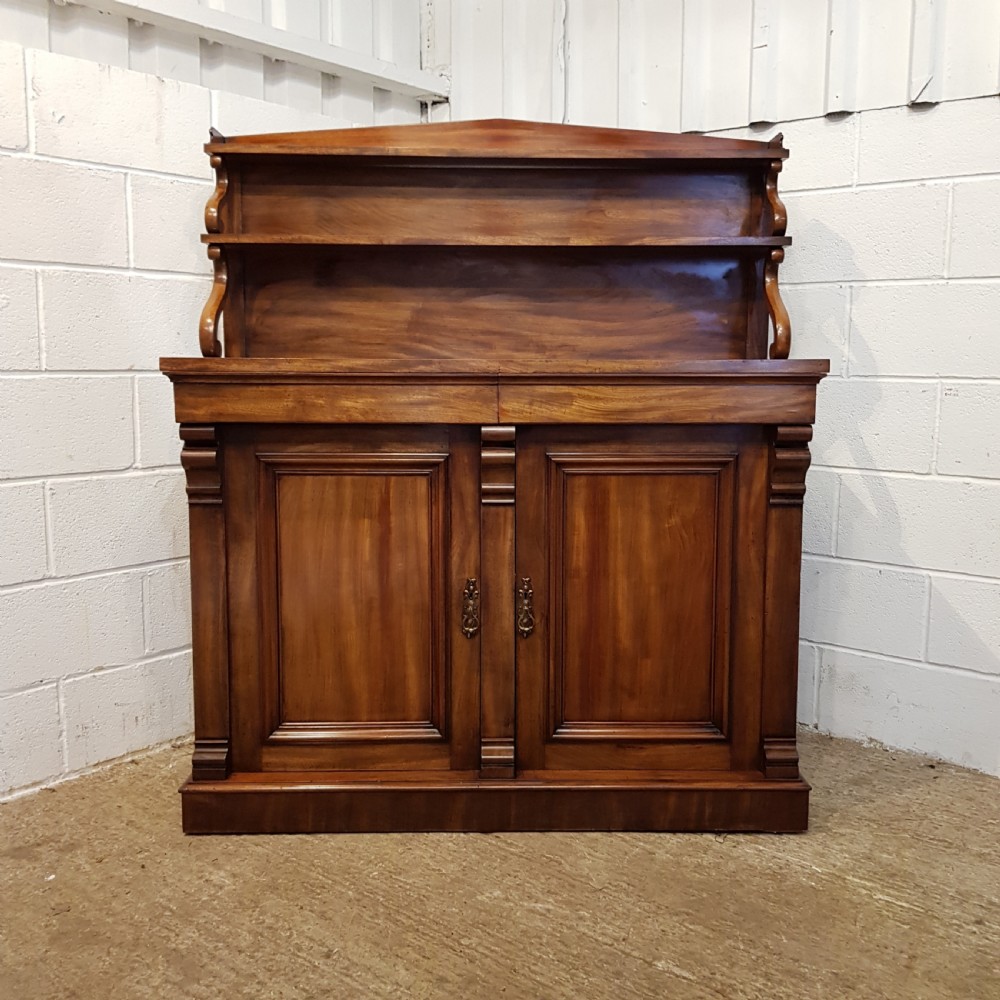 ANTIQUE WILLIAM 1V MAHOGANY CHIFFONIER C1830 View V