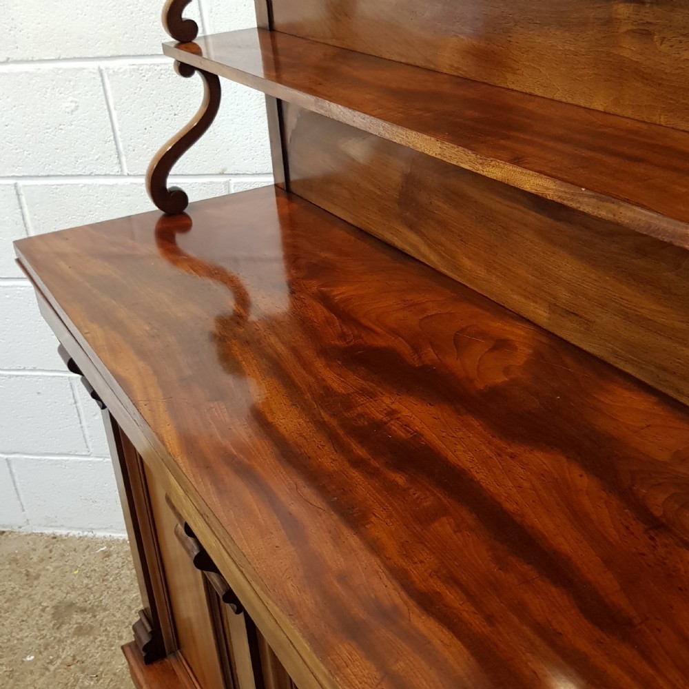 ANTIQUE WILLIAM 1V MAHOGANY CHIFFONIER C1830 View VI