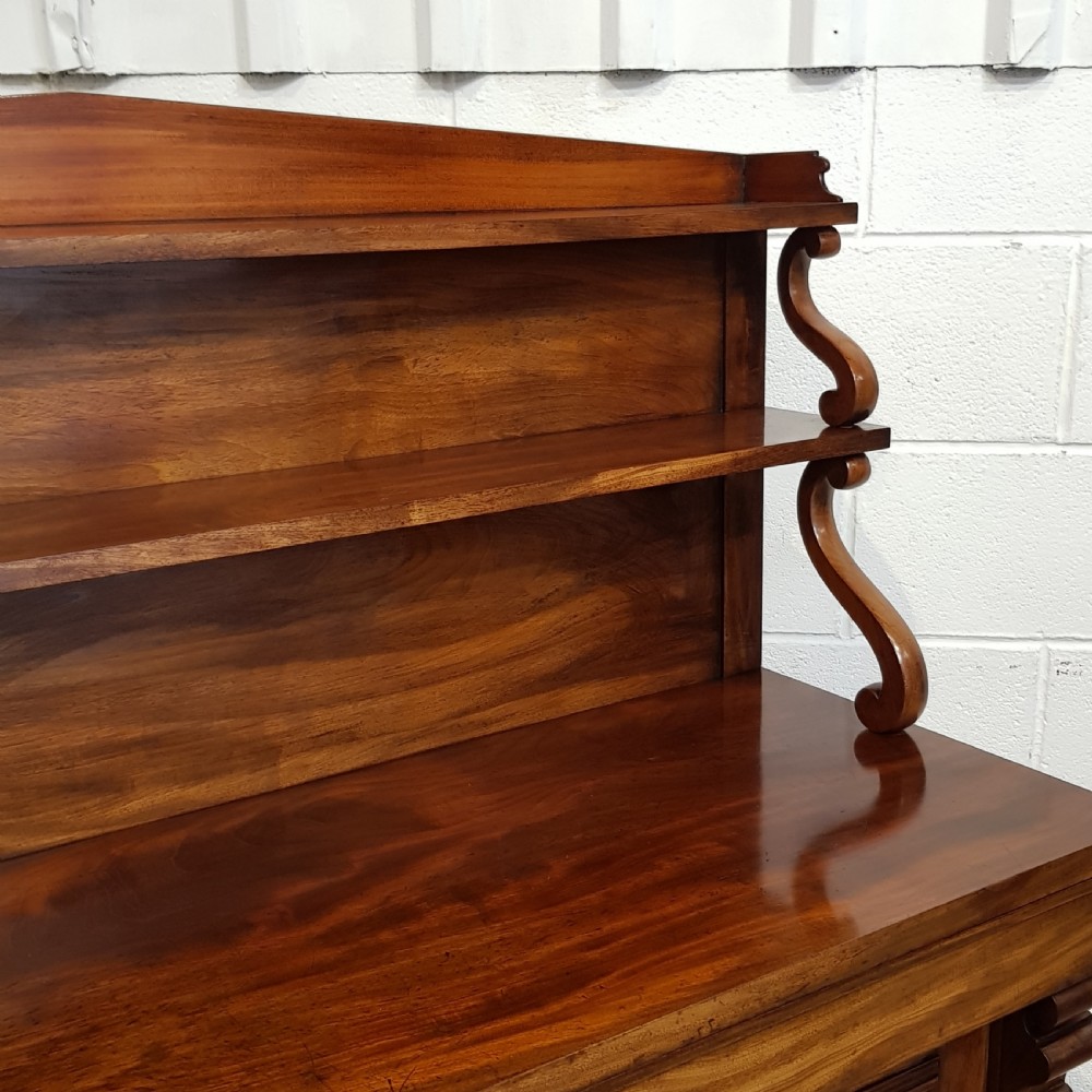 ANTIQUE WILLIAM 1V MAHOGANY CHIFFONIER C1830 View VIII